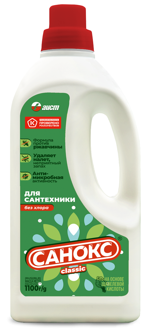 Санокс чистящее средство для сантехник 1100 г