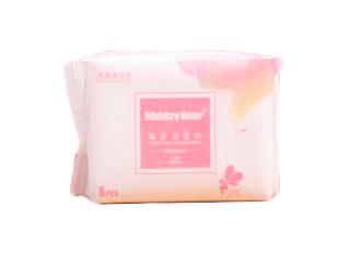 MIDDAY BEAR Прокладки гигиенические дневные 245mm 8 шт