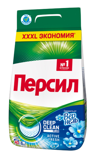Персил свежесть от вернель стиральный порошок 6 кг