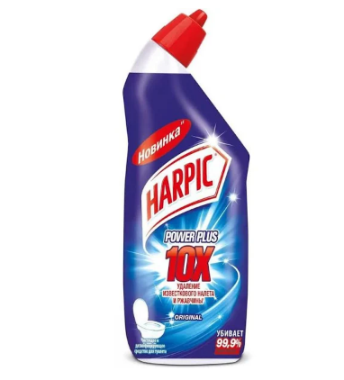 Harpic Power Plus средство дезинфицирующее для туалета оригинал 450 мл