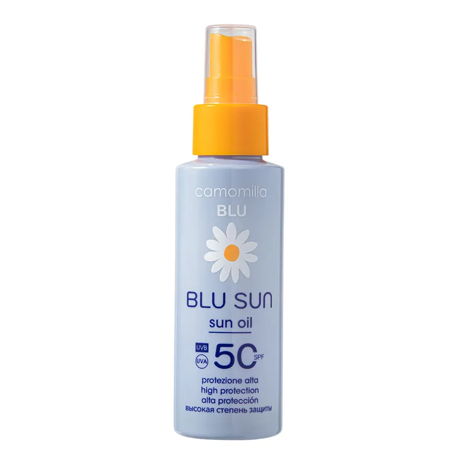 Camomilla Blu масло для загара spf50 100 мл