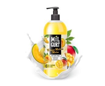 ЖМ MILGURT манго и дыня в йогурте, 860 г