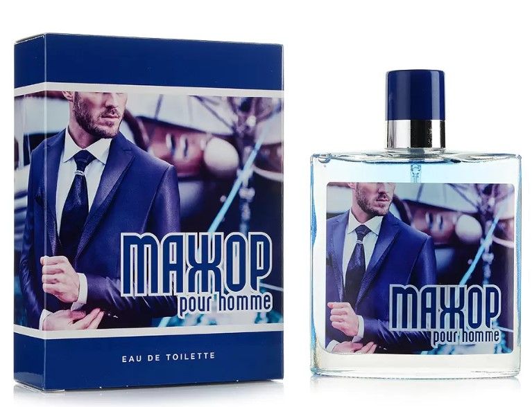 Парфюм XXI Века туалетная вода мажор pour homme мужская 100 мл