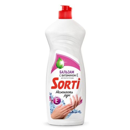 Sorti бальзам для мытья посуды с витамином е 900 мл