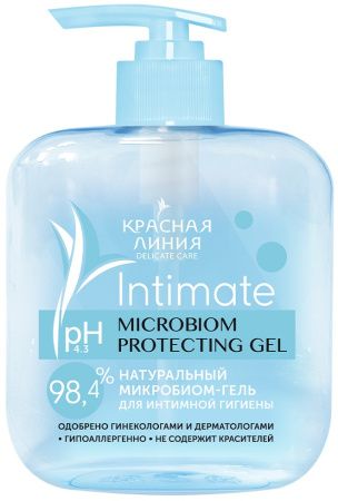 Красная Линия гель для интимной гигиены защита и комфорт 300 мл