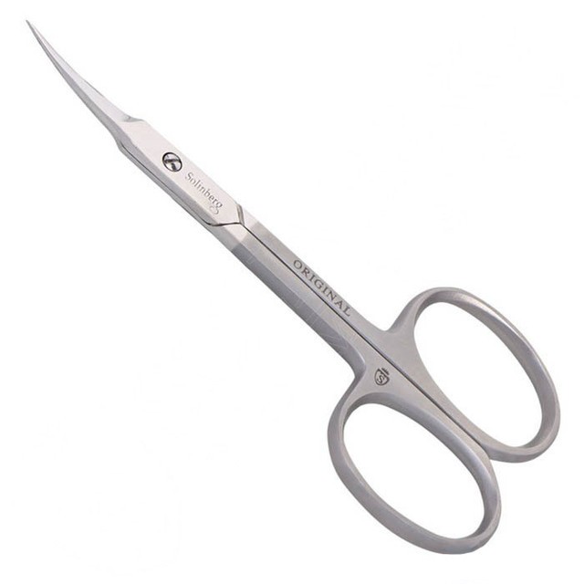 Solinberg ножницы  маникюрные ручная заточка заусеничные матовые лезвия 20мм