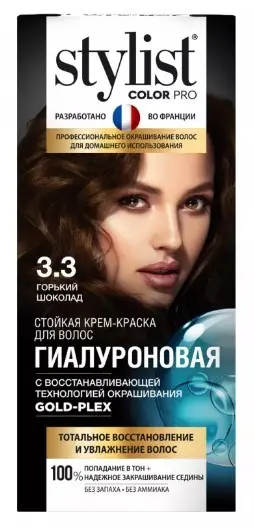 Фитокосметик краска для волос 3.3 Горький шоколад 17шт