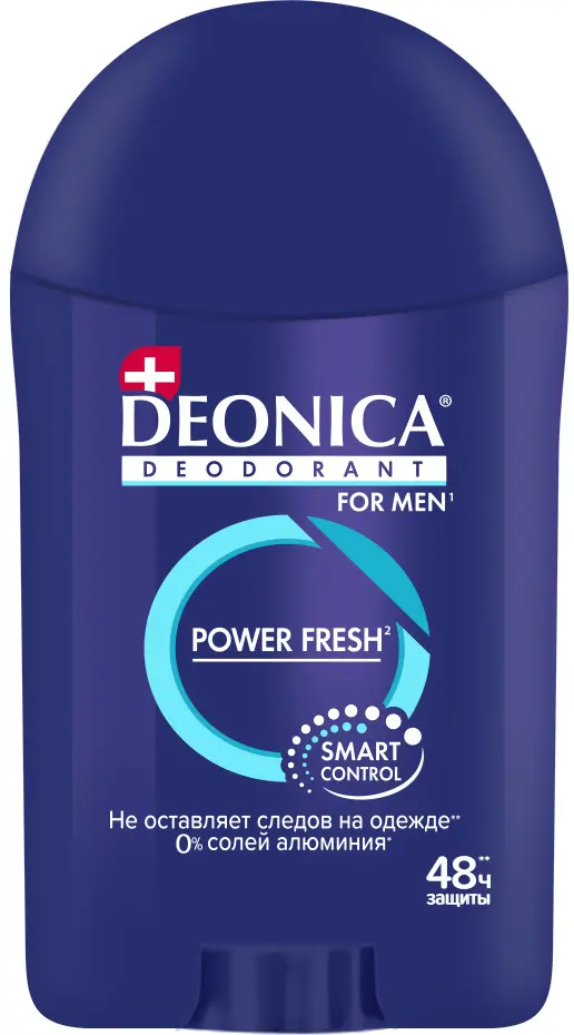 Deonica for men дезодорант стик fresh 40 мл