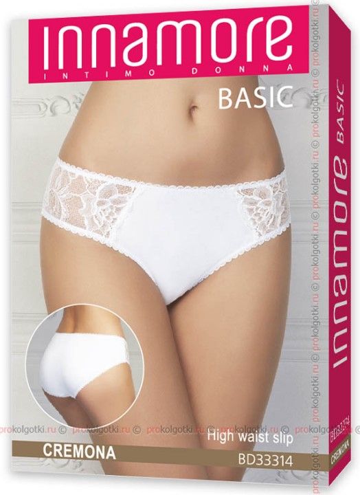INNAMORE трусы BD33314 cremona  bianco 5 трусы и панталоны трикотажные женские или для девочек из хлопчатобумажной пряжи машинного или ручного вязания