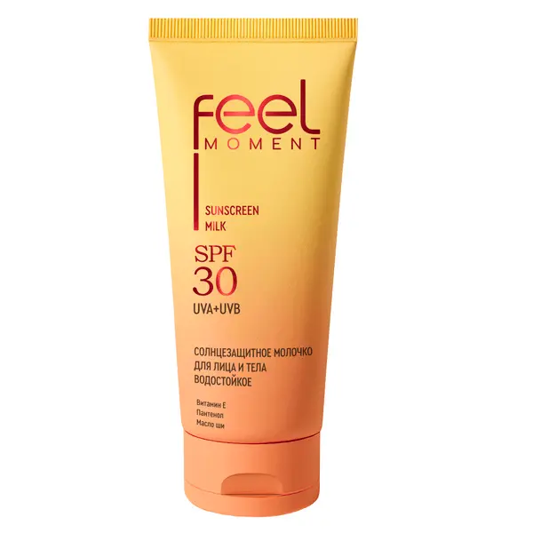 Feel moment солнцезащитное молочко для лица и тела spf 30 200 мл