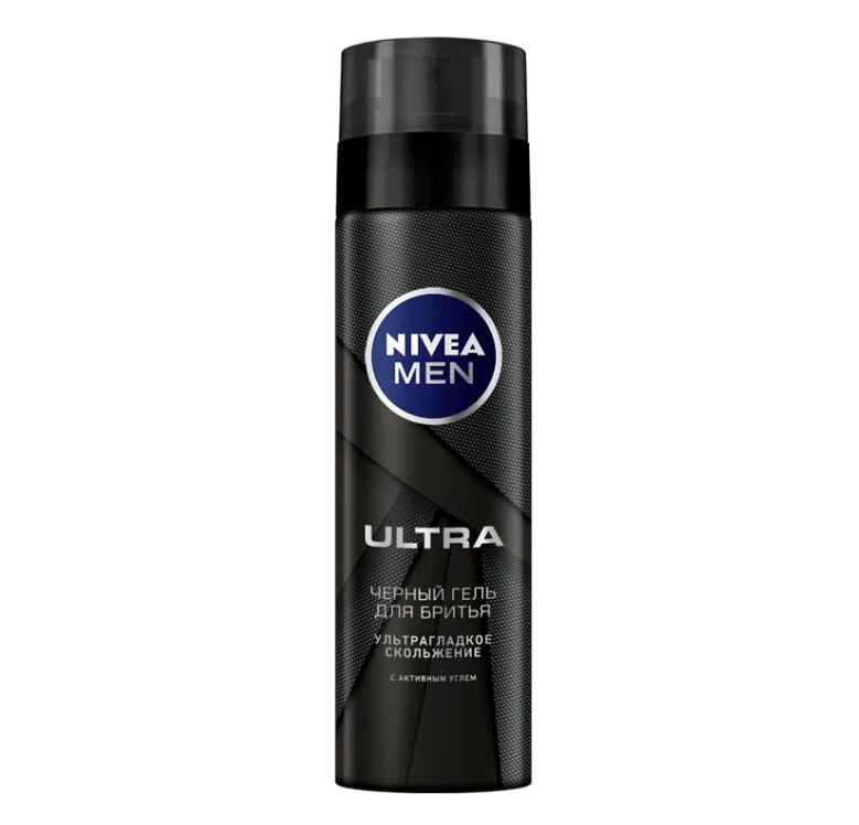 Nivea Men гель для бритья ultra с активным углём 200 мл