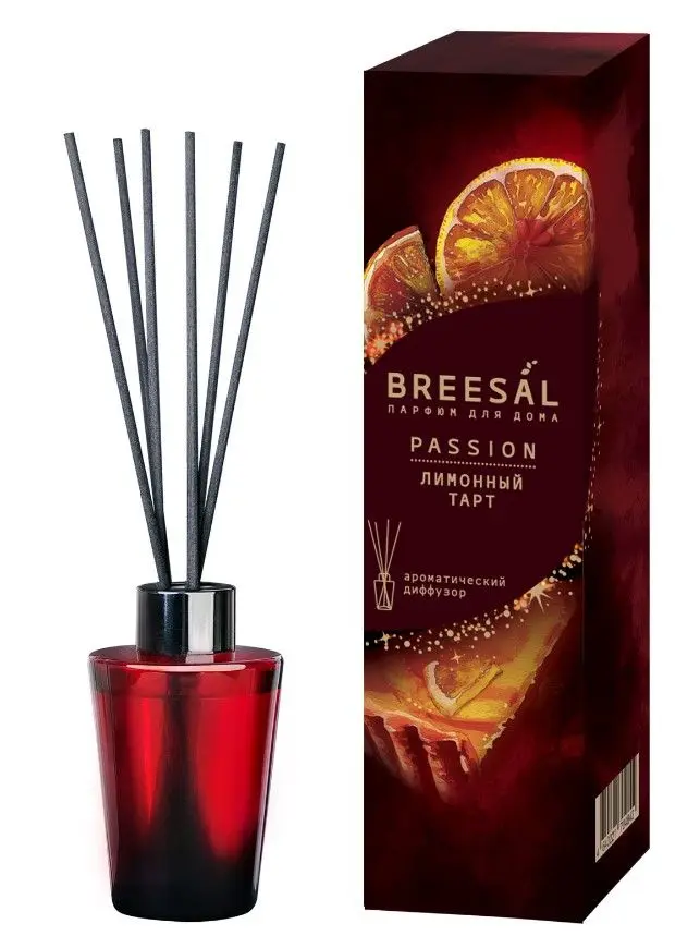 Breesal ароматический диффузор passion лимонный тарт 70 мл
