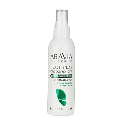 Aravia professional дезодорант для ног с эвкалиптом и лимоном 150 мл