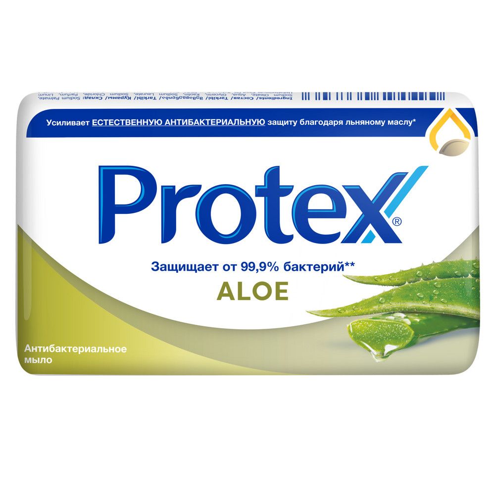 Protex aloe мыло туалетное антибактериальное 90 г