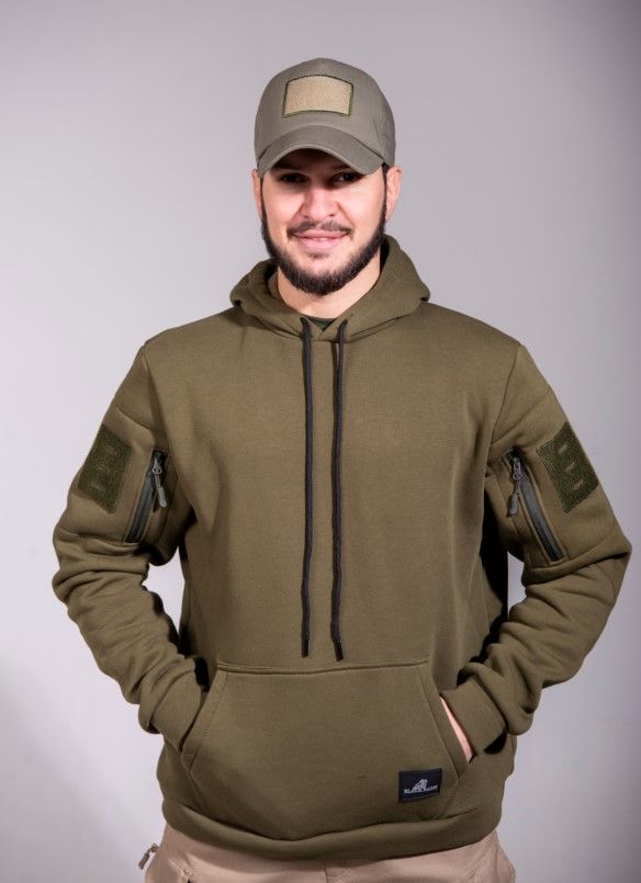 Black Rams худи хаки размер XXL