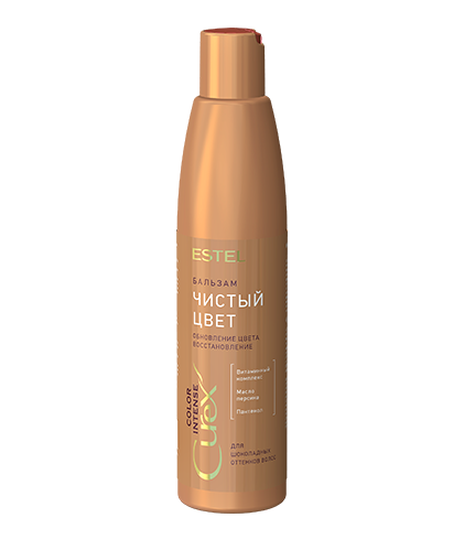 ESTEL CUREX COLOR INTENSE Бальзам Чистый цвет для шоколадных оттенков волос 250 мл