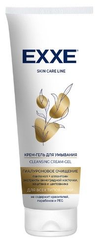 EXXE крем гель для умывания гиалуроновое очищение 120 мл
