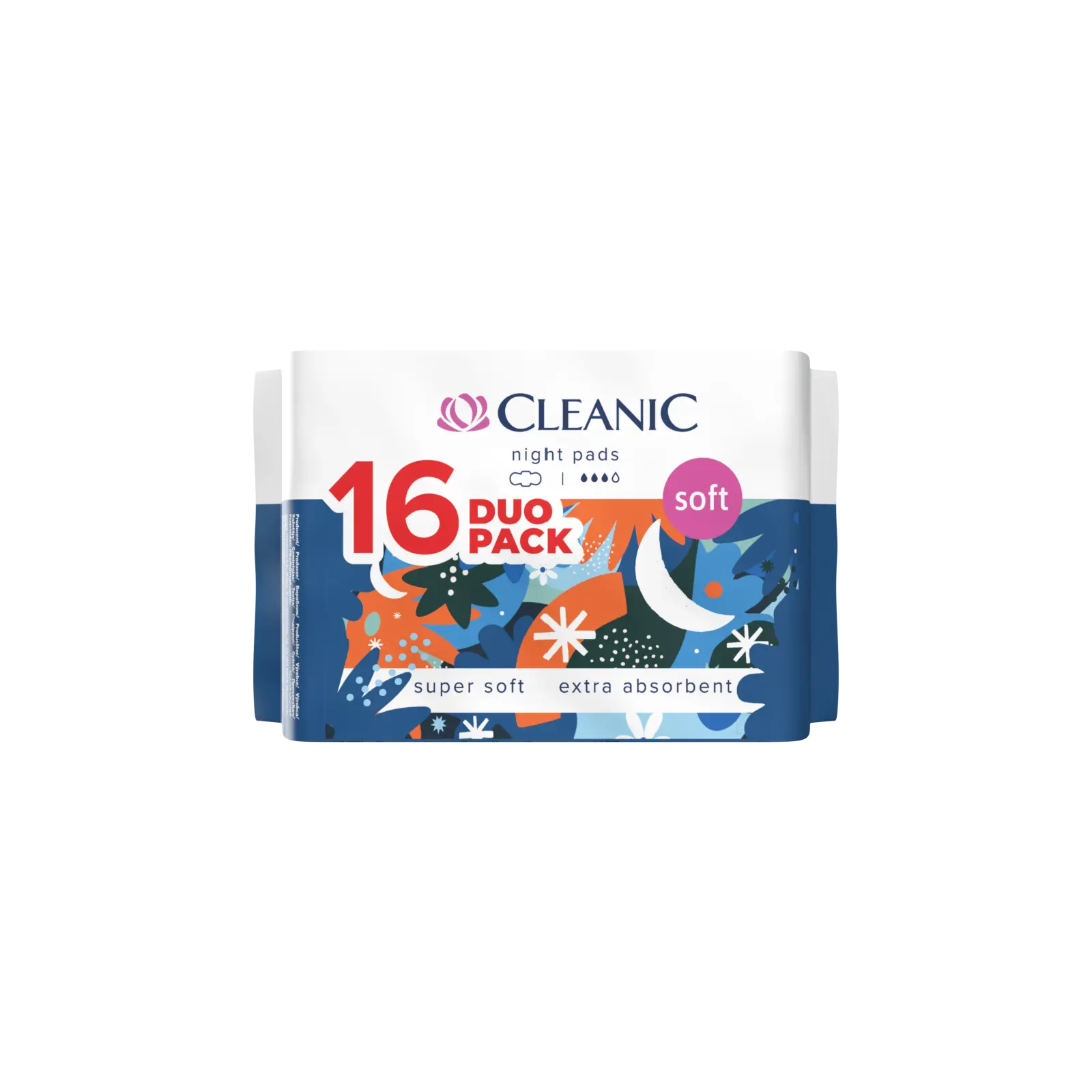 Cleanic soft прокладки гигиенические ночь 4* 16 шт