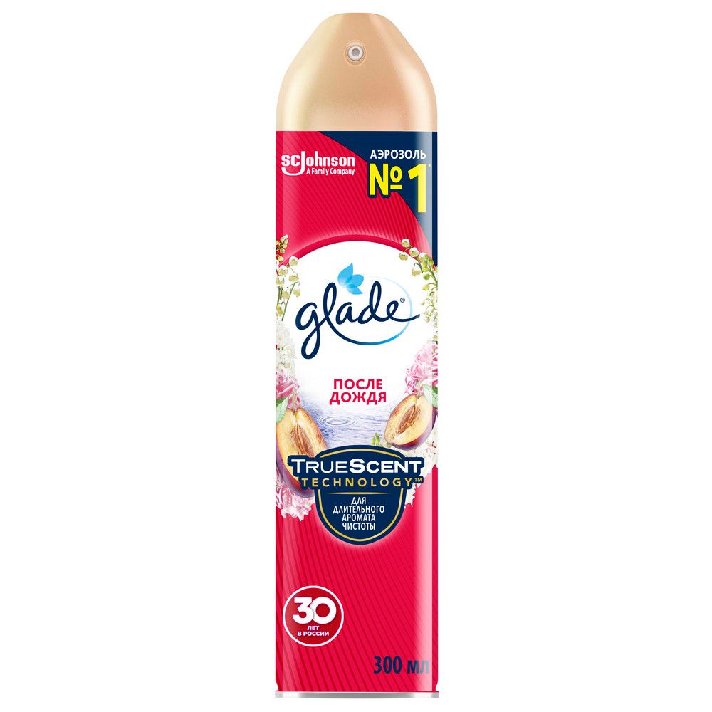 Glade освежитель воздуха аэрозоль после дождя 300 мл