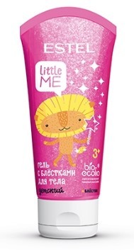 Little Me детский гель с блестками для тела 60мл
