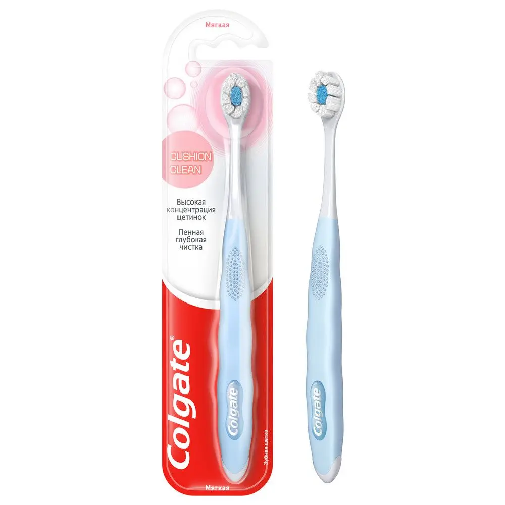 Colgate зубная щетка clean мягкая
