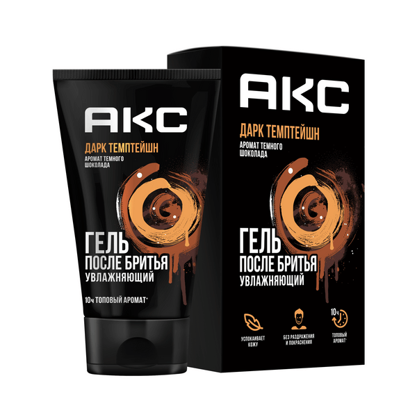 Акс дарк темптейшн гель после бритья увлажняющий успокаивающий от раздражения 120 мл