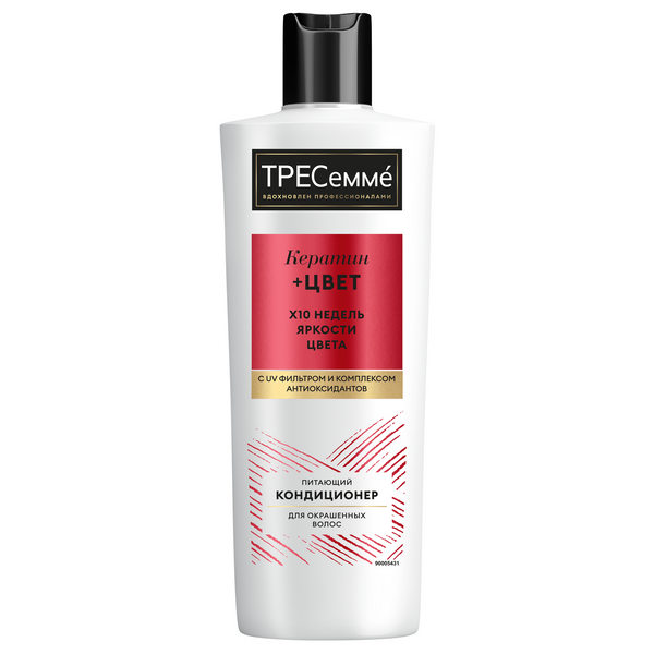 ТРЕСеммé кератин цвет кондиционер для окрашенных волос 400 мл