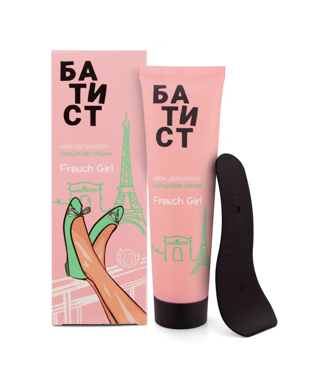 Батист крем депилятор french girl для области бикини 100мл