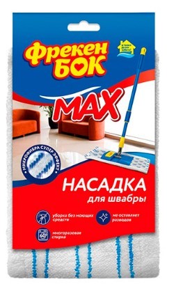 BIG City насадка для швабры микроворс с нейлоном max 30шт ящ