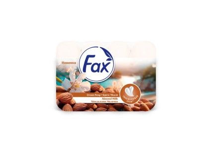Fax туалетное мыло миндальное молочко 4*70 г