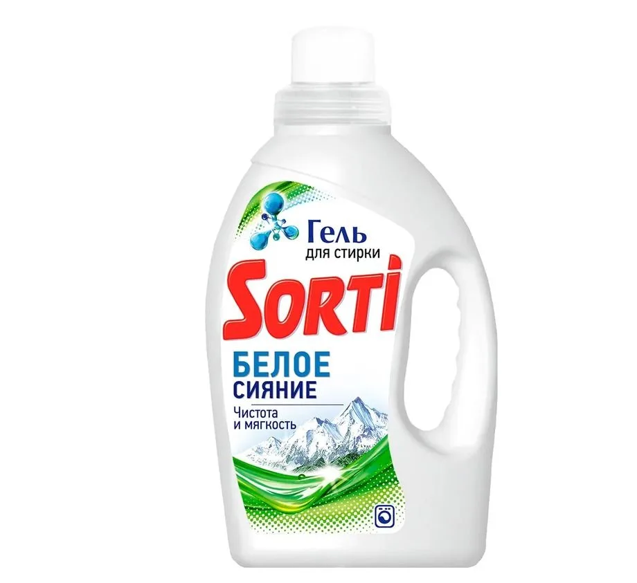 Sorti гель для стирки белое сияние 1200 мл