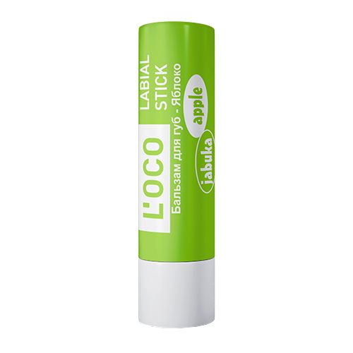 L’oco бальзам для губ labial stick яблоко 4.4 гр