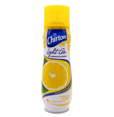 Chirton Light Air освежитель воздуха сочный лимон 300 мл