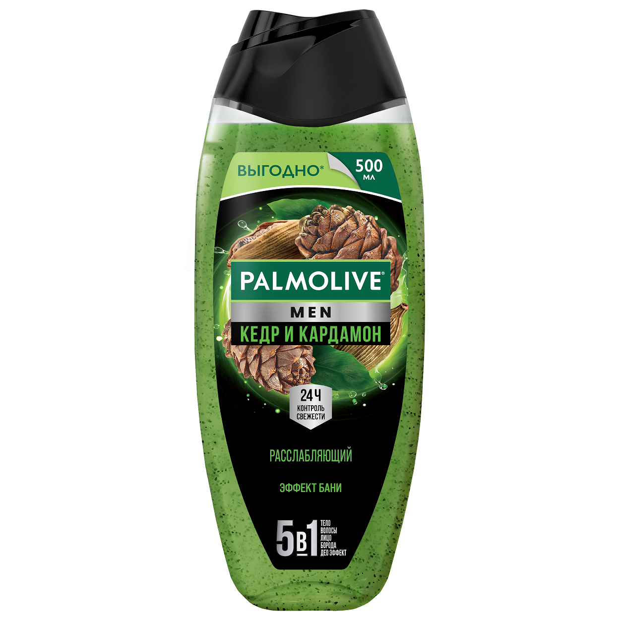 Palmolive душ гель for men кедр и кардамон расслабляющий 500 мл