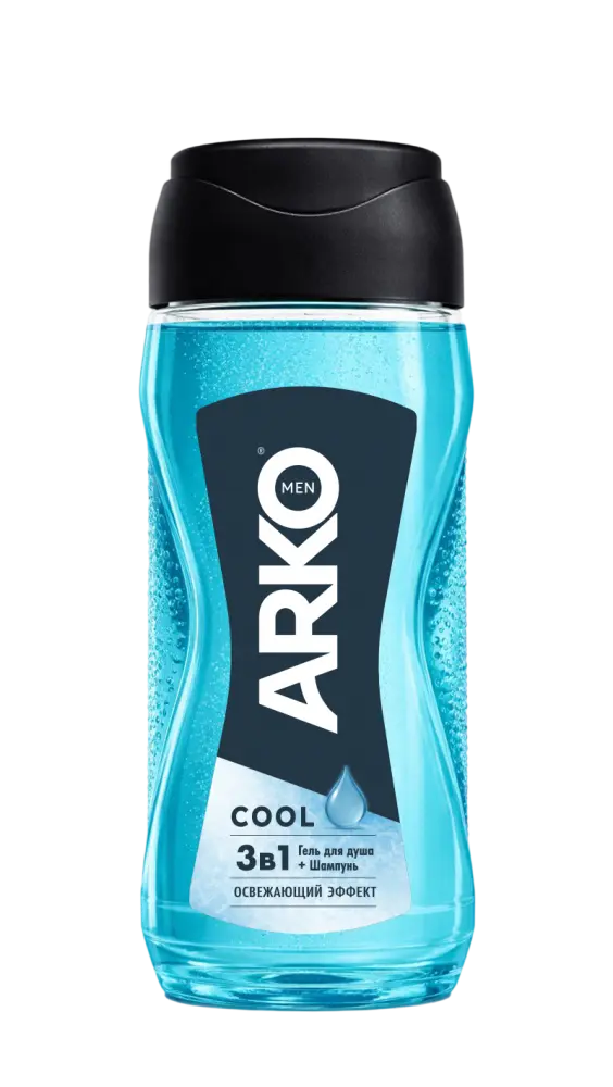 Arko men гель для душа и шампунь для волос 2 в1 cool 260 мл