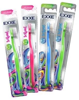 EXXE Baby зубнаящетка детская 6-12 лет мягкая 1 шт