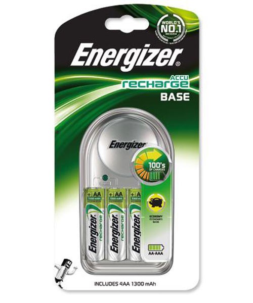 Зарядное устройство Energizer CHVC3 Base EU + 4 NH15/AA 1300mAh