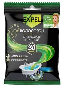Expel средство для устранения засоров от волос 1  саше 50г