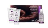Aravia Laboratories набор для ухода за волосами и кожей головы keratin treatment hair