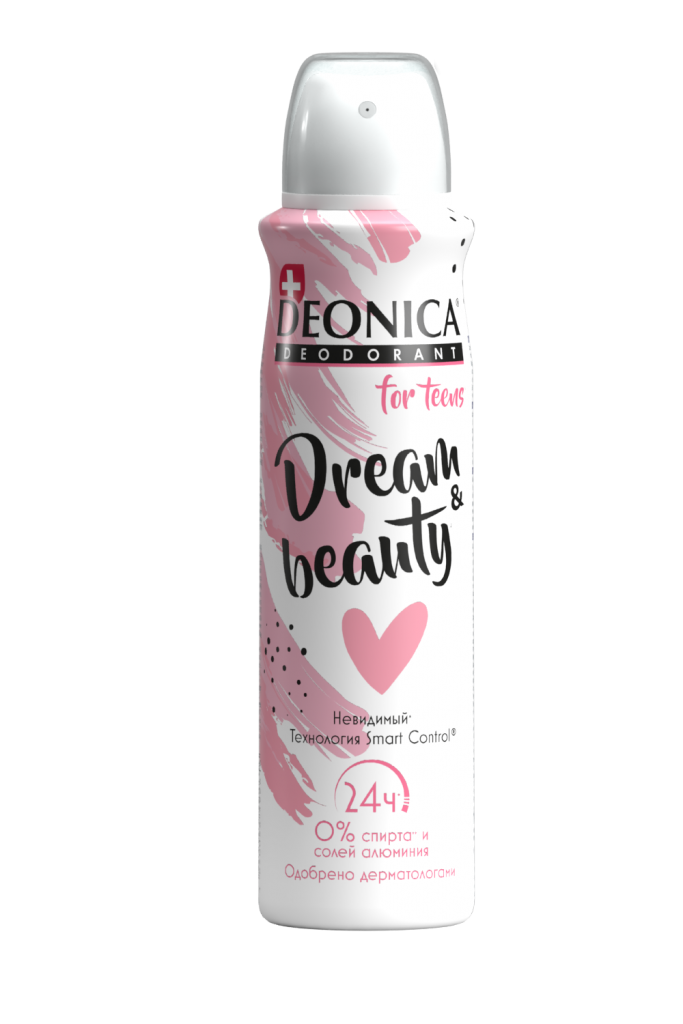 Deonica for teens дезодорант dream & beauty 150 мл спрей