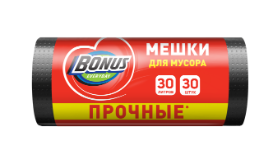 ФБ BONUS пакет для мусора 30л 30шт