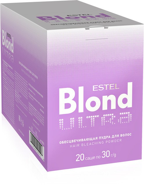 Обесцвечивающая пудра для волос ESTEL ONLY ULTRA BLOND, 30гр