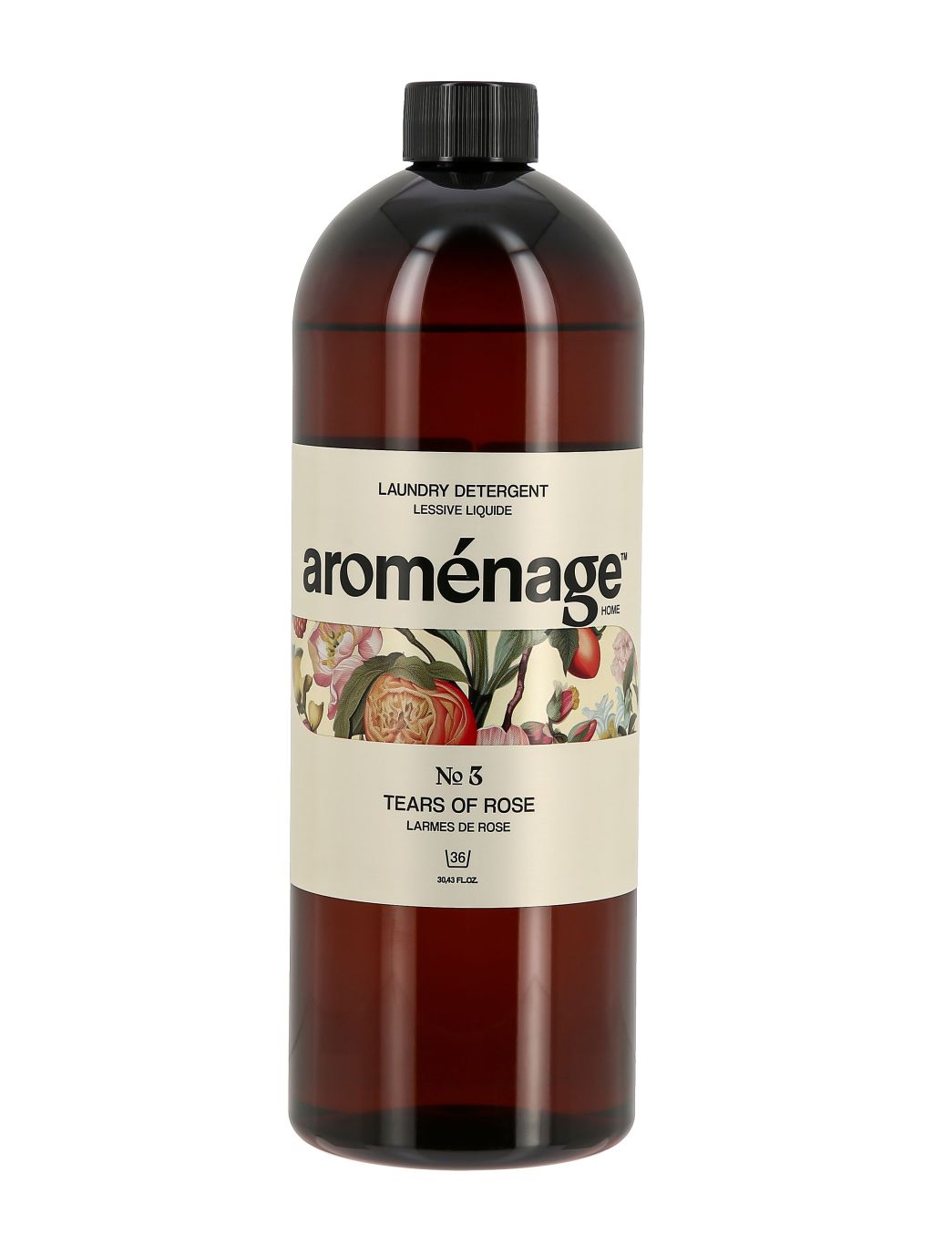 Aromenage Гель-концентрат для стирки Универсальный Капли розы 0,9 л