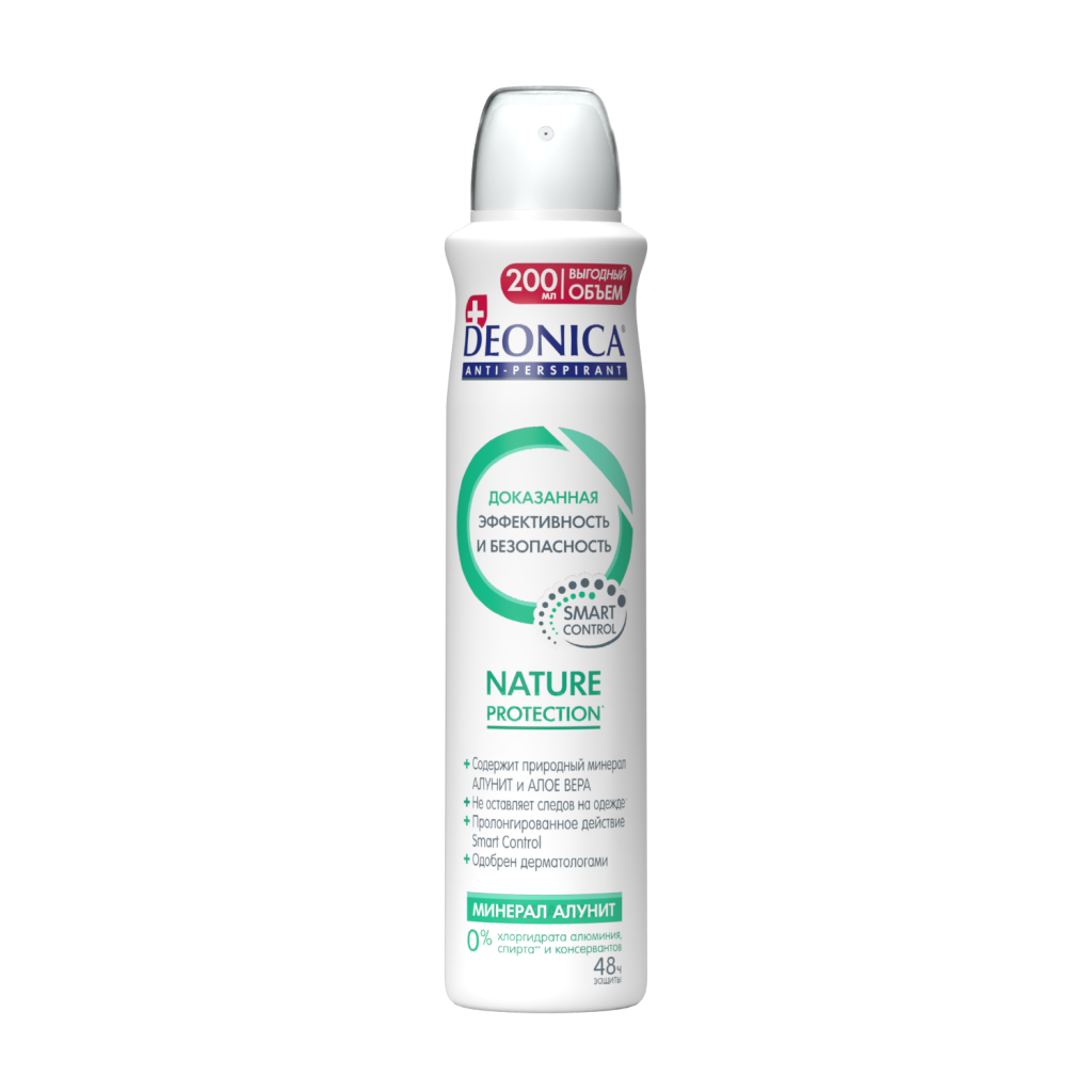 Deonica антиперспирант спрей женский 200 мл