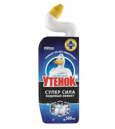 Туалетный Утенок чистящее средство для унитаза видимый эффект 500 мл