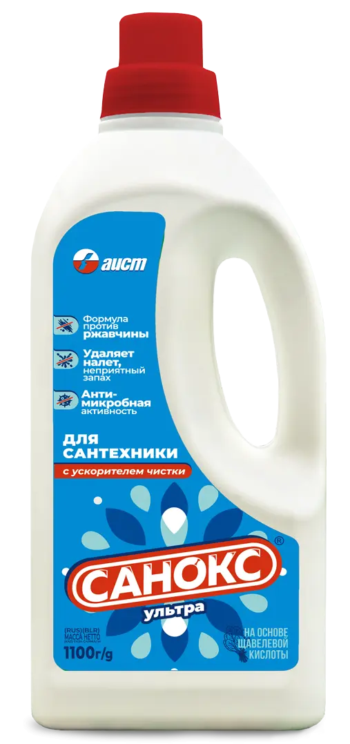 Санокс чистящее средство для сантехники ультра 1100 г