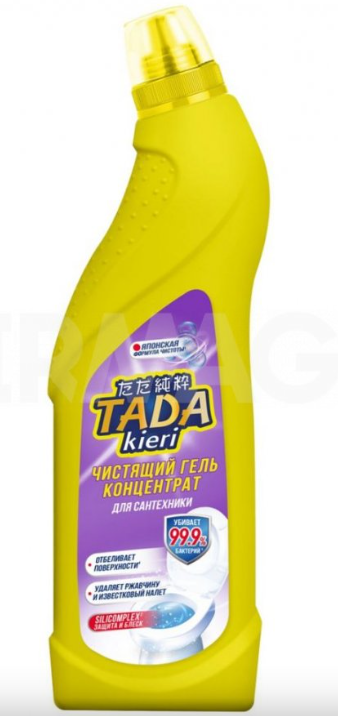 TADA kieri Антибактериальный чистящий гель для сантехники 750мл