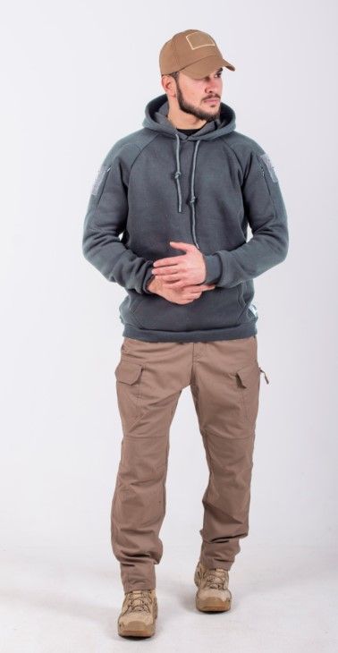 Black Rams Uniform Худи  HBR-001 Серый XXL