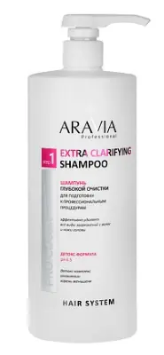 ARAVIA Professional шампунь глубокой очистки для подготовки к профессиональным процедурам shampoo 1000 мл