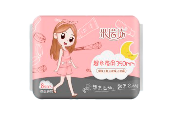 MINUOYI Прокладки гигиенические ночные 350mm 8 шт